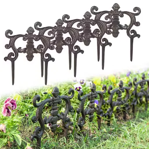 cast iron garden fence (1)