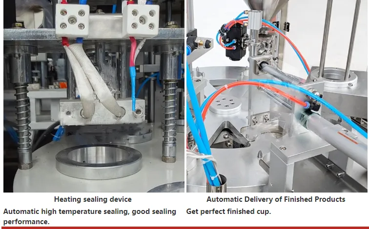 Small 300L Vertical Ice Cream Filling Machine for Cup Ice Cream Processing