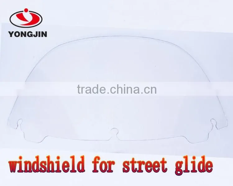 Transparent Windshield Windscreen for Harley Electra Street Glide 2014-16