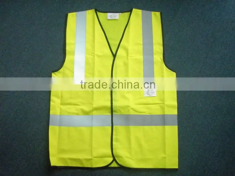 super bright newest safety vest Hi-vis safety vest safety tank top waistcoat
