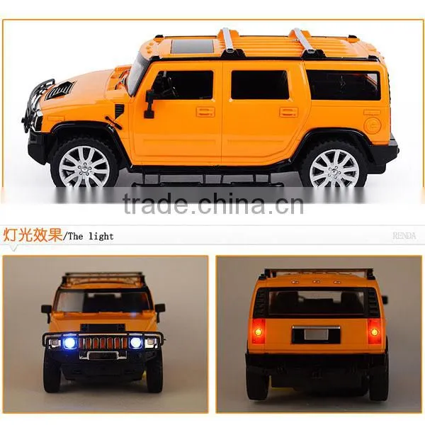 1:14 4 CH full function RC Car with light and steering wheel gravity sensing remote control toy car