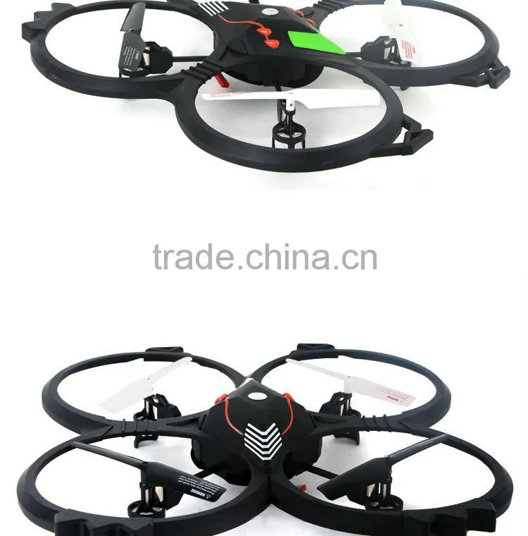 New Arrived model aircraft 2.4G 6 Axis 4 Channel RC quadrocopter with lights UFO RC drone with desirable camera