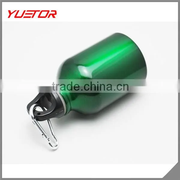 Green 250ML Sports water bottle running gym waterbottle juice screw lid jogging drink