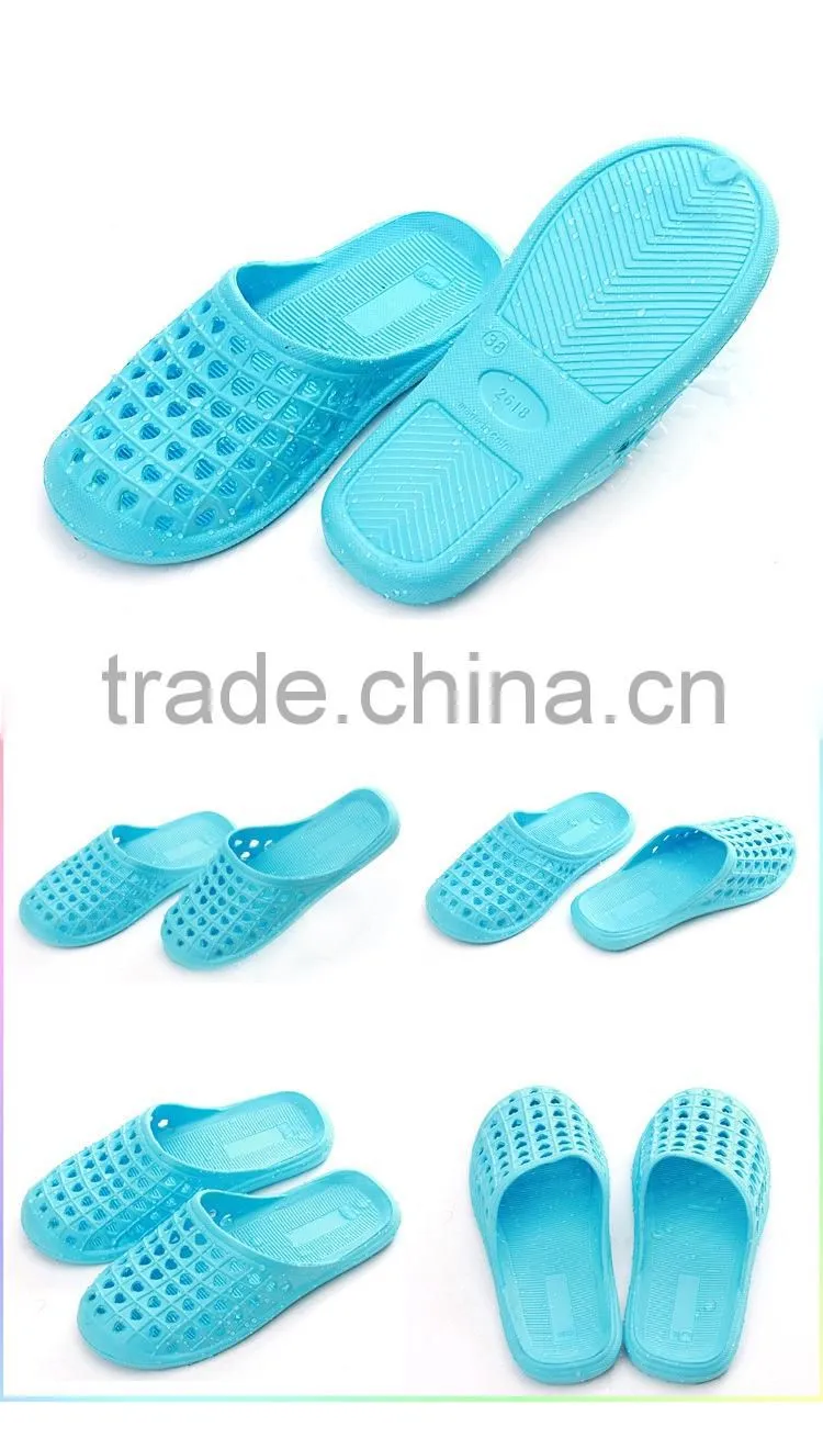 Latest design summer women slippers breathable bathroom sandals
