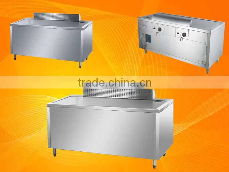 1.5 meter commercial electric teppanyaki grill table for sale
