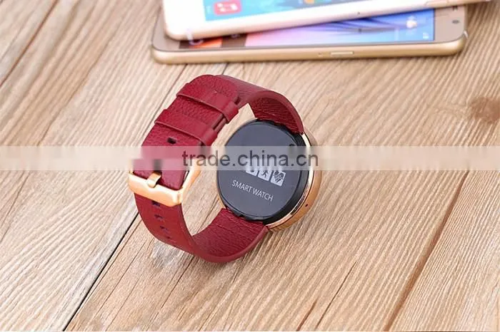 china cheap smart watch phone with round panel/heart rate watch phone