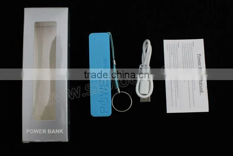 1 dollar cheapest perfume keychain 2600mah portable mobile power bank