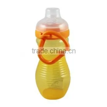 hard PP cup with plastic cap child sippy cup baby trainer cup12W-E1002