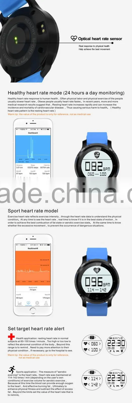 IP67 grade smallest mobile watch, heart rate monitoring v6 watch mobile