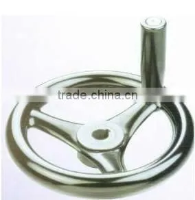 chrome plated hand wheels