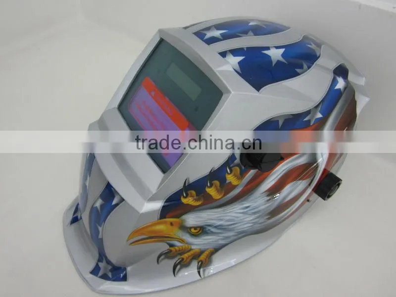 CE American Eagle Auto Darkening Welding Helmet with Variable Shade