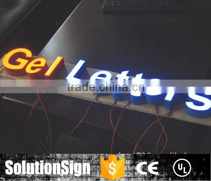 Outdoor frontlit LED Channel Letter Sign