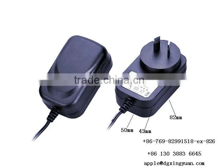 Australia SAA/C-Tick 12V Switching Adapter
