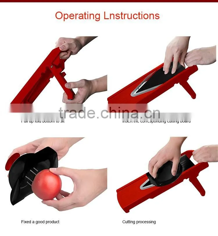 S/S+ABS 39*12*16.5 V-shaped multifunctional vegetable&fruit slicer