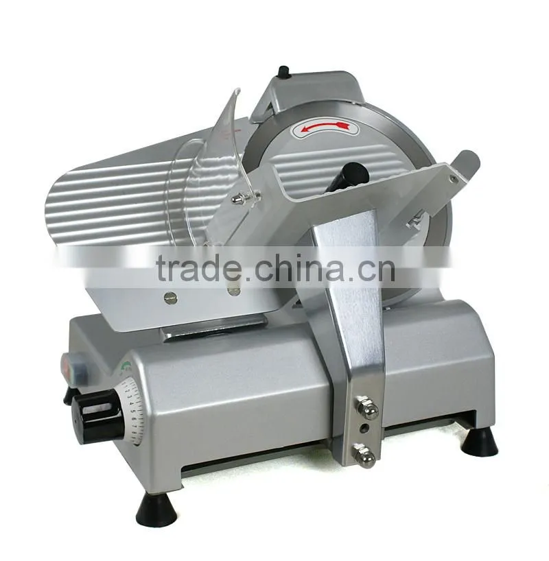 Commercial 10" Blade Deli Meat Slicer 240w 530RPM Food Cheese Electric Cutter