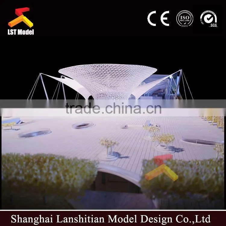 Professional in architectural model making