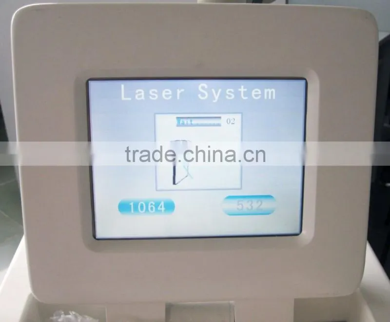 Long pulsed ND YAG laser for tattoo removal