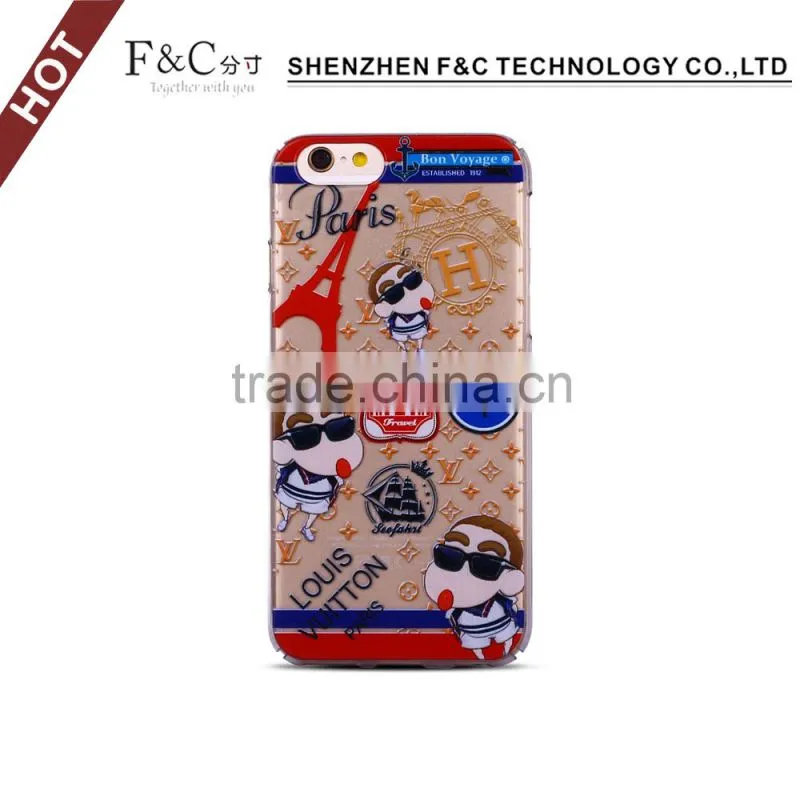 cartoon printing tpu for iphone 6 colorful good quality mobile cover for iphone