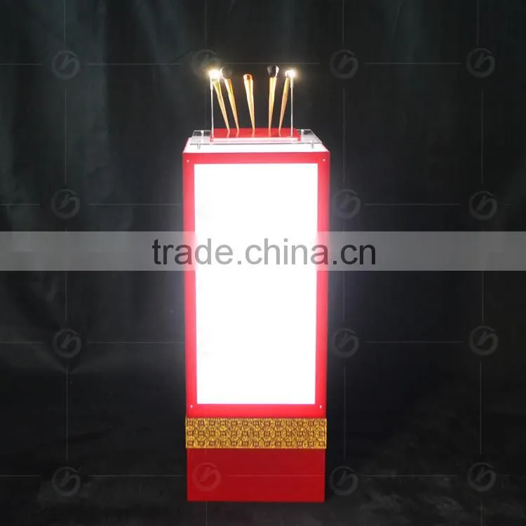 cosmetic display for eye shadow, exhibition show table, display for tights