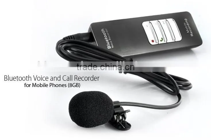 Wireless Bluetooth Voice Recorder with 4GB MP3 player