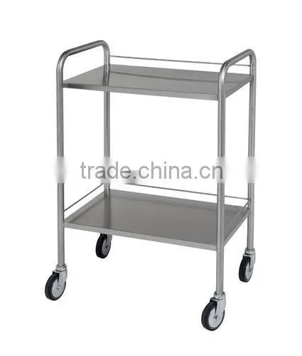Two Shelf Steel Stocking Cart - 41" x 18"