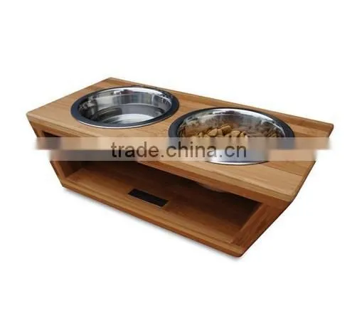 Bamboo Dog Diner Holder