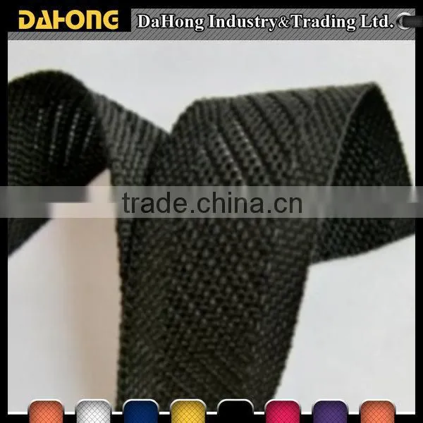 black PP nylon flat webbing sling for package