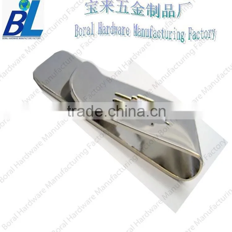 Lovely metal cutted out money clip for employee gifts