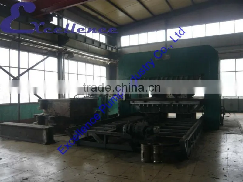 Heavy duty hydraulic slurry pump