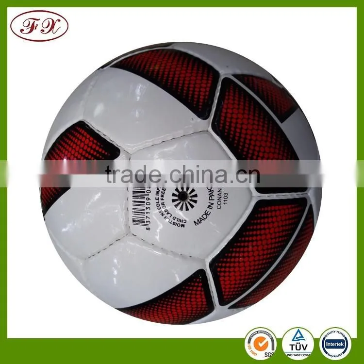 PU hand sewn match soccer ball/football