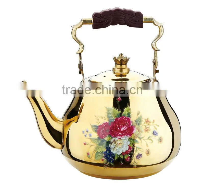 2016 Chuangsheng Colourful Stainless Steel Tea Kettle&chaozhou carbon steel cookware