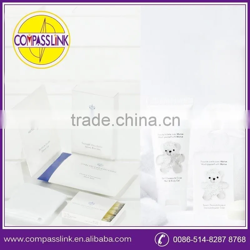 OEM disposable bathroom accessory/hotel amenities sets/hotel amenity supplier