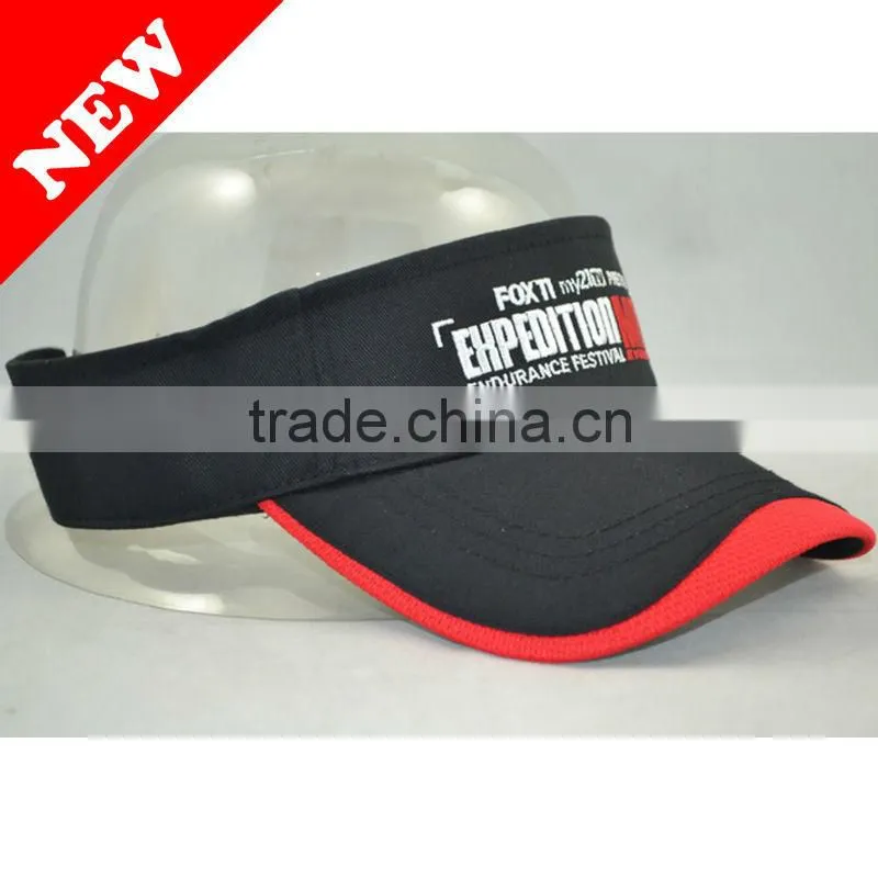 100% cotton,3D embordered classic first top quality golf visors caps