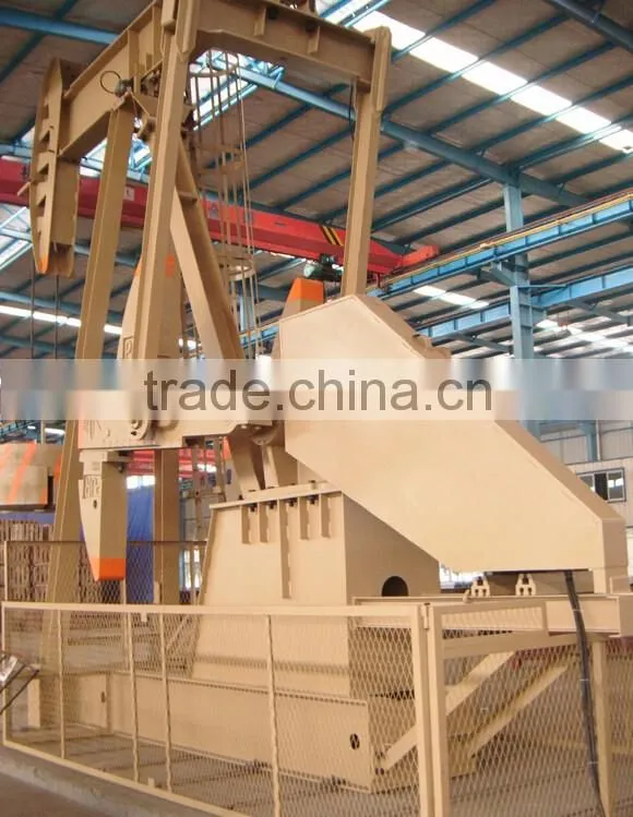 low profile pumping unit
