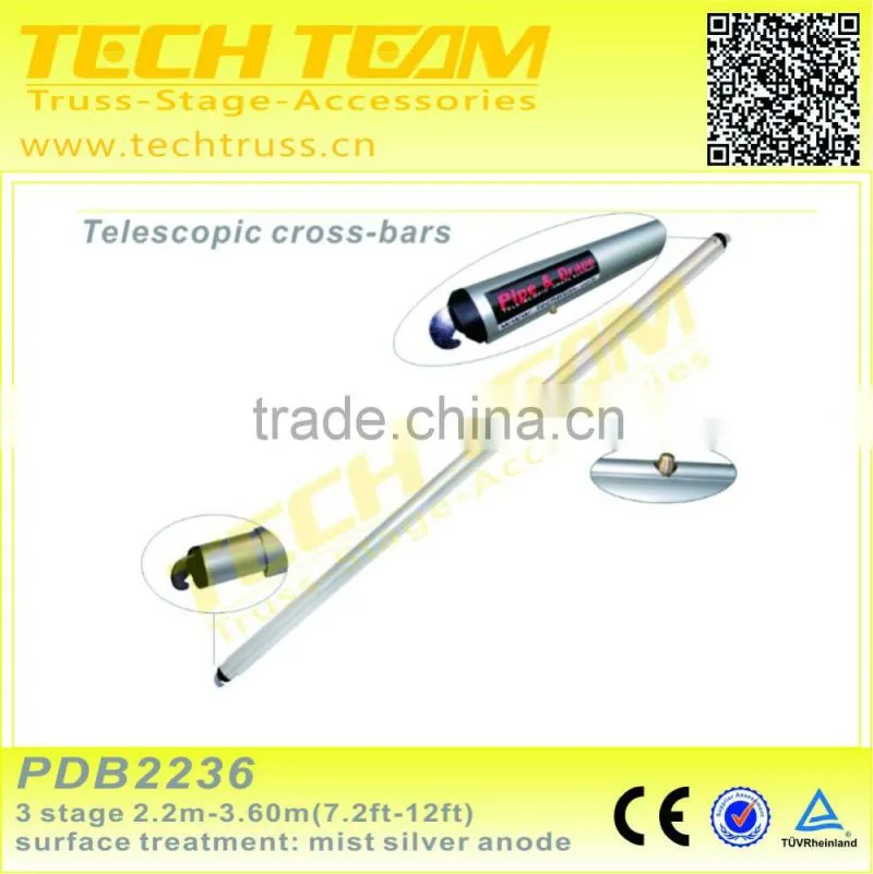 PDB 2236 Pipe and Drape Stands, Wedding Decoration Pipe and Drape