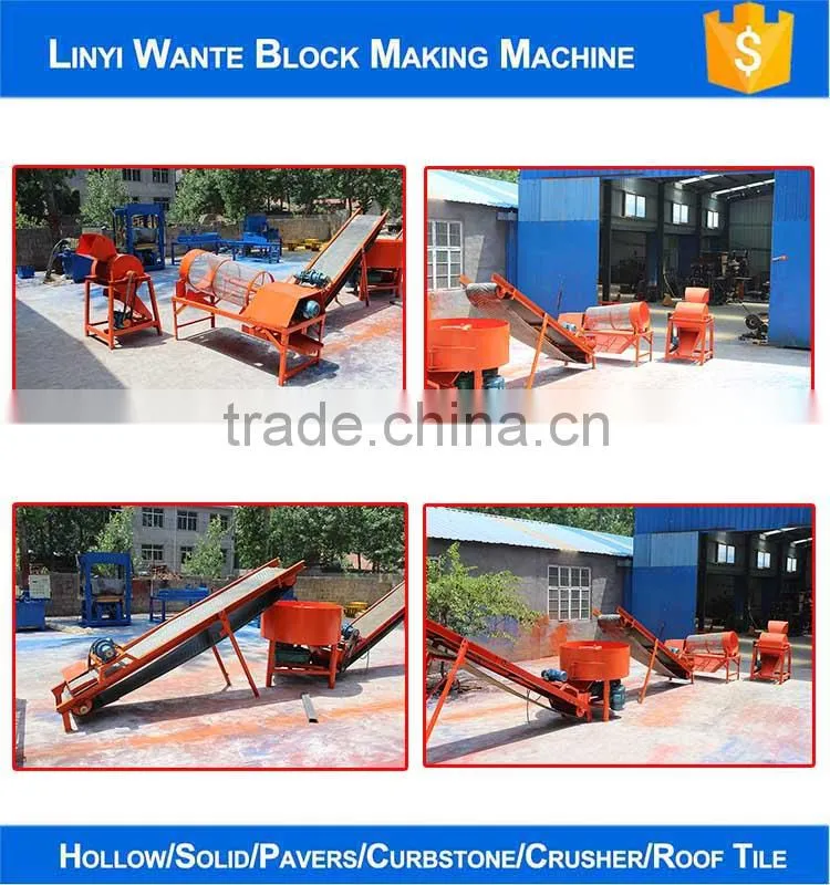 small business machines manufacturers WT1-10 automatic clay brick making machine for russia
