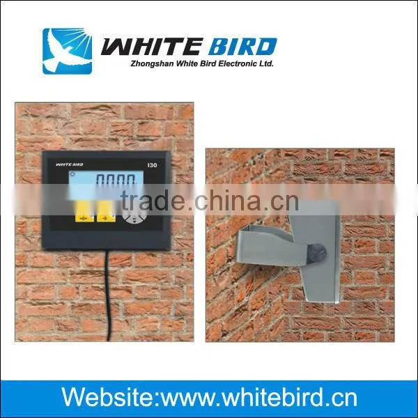 Weighing indicator,I30, RS232C ABS housing, High backlight display, with an adapter, 6000 divisions