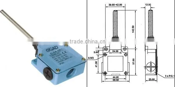 CNGAD SA series 10A limit switches(mini limit switch, micro switch)(SA-081)
