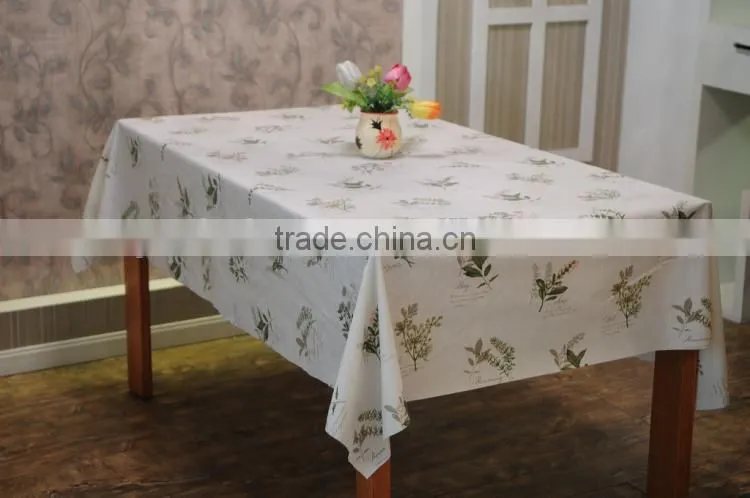Tablecloth roll oilcloth custom table cloth