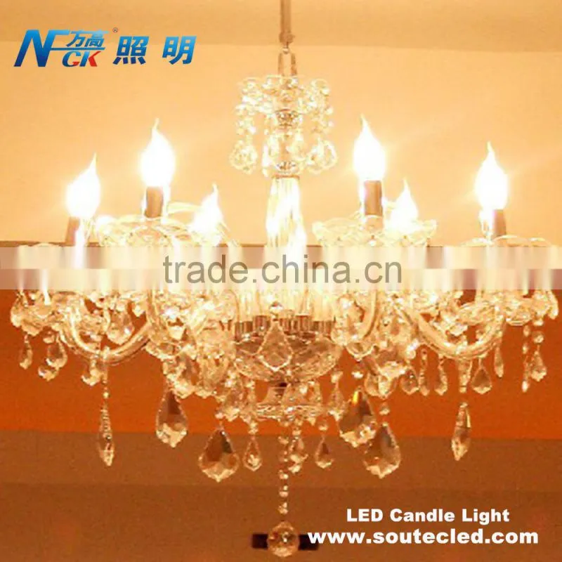 Fast deliverly led candle light aluminum electric candle light warm white tea light candle cover