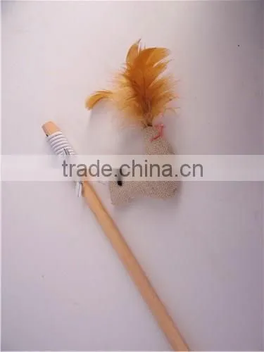 duck shape cat swing toys with sticker toy wholesale cat toys