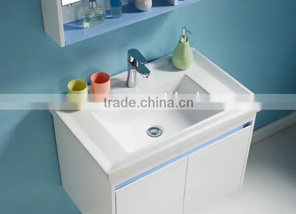 Modern Design White Oak wood Cabinet Mirror Cabinet combo Bathroom Furniture No.W007
