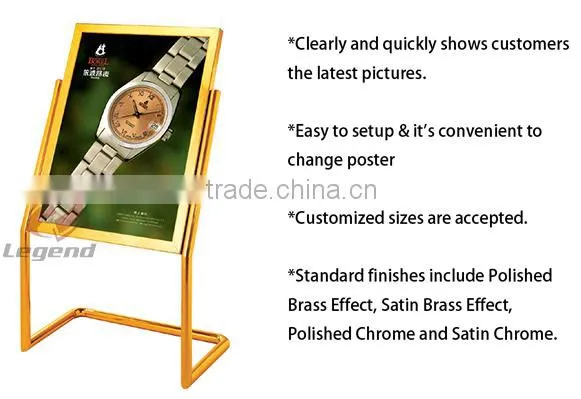 Leaflet Holder Advertising display hospital sign board