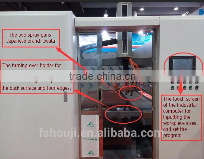 Factory price!! 5 axis wood cnc spray machine Foshan manufacture