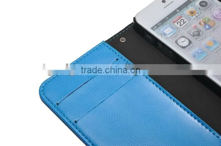 Wholesale case for iphone5 wallet case for Iphone5 Wallet Pouch