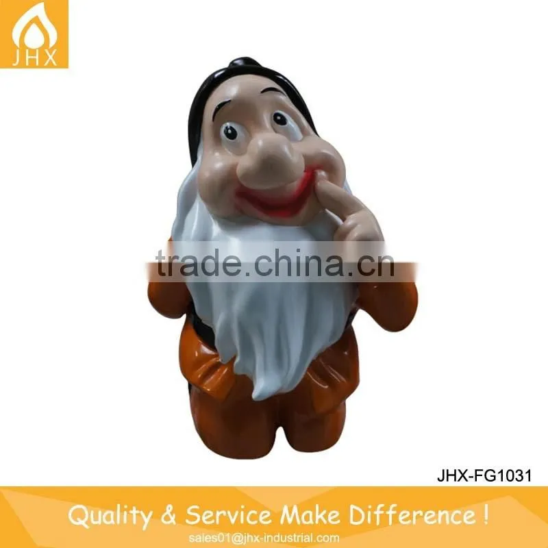 Resin Fiberglass Seven Dwarf Statue Cartoon Sculpture
