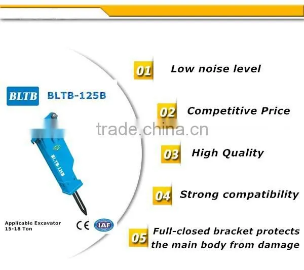 BLTB-125B Hydraulic Breaker Hammer Excavator for various excavator,loader