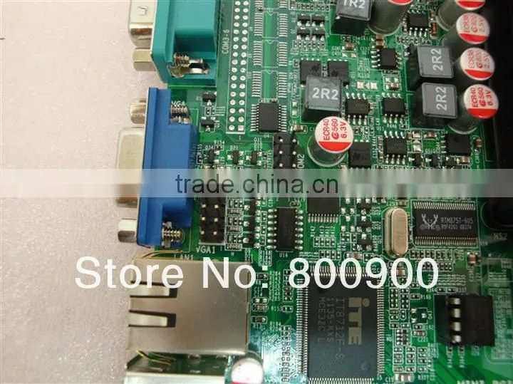 Ultra-thin ATOM Atom D525 motherboard Dual MINI-PCIE one machine industry ITX motherboard