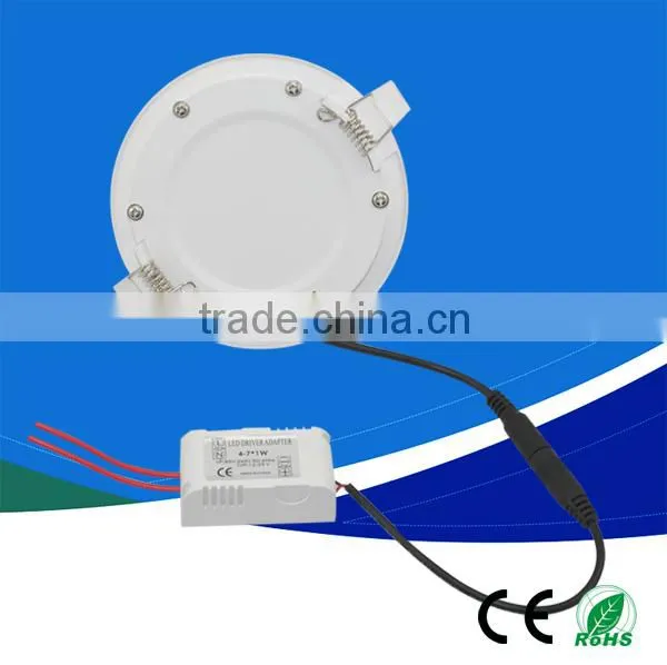 9w 3000k round led panel light from china led panel manufacturer