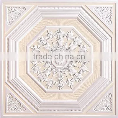 Square ceiling GRG gypgum fiber ceiling board & calcium silicate board